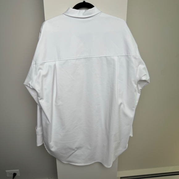 Good American TABBED POPLIN SHIRT - Picture 10 of 11